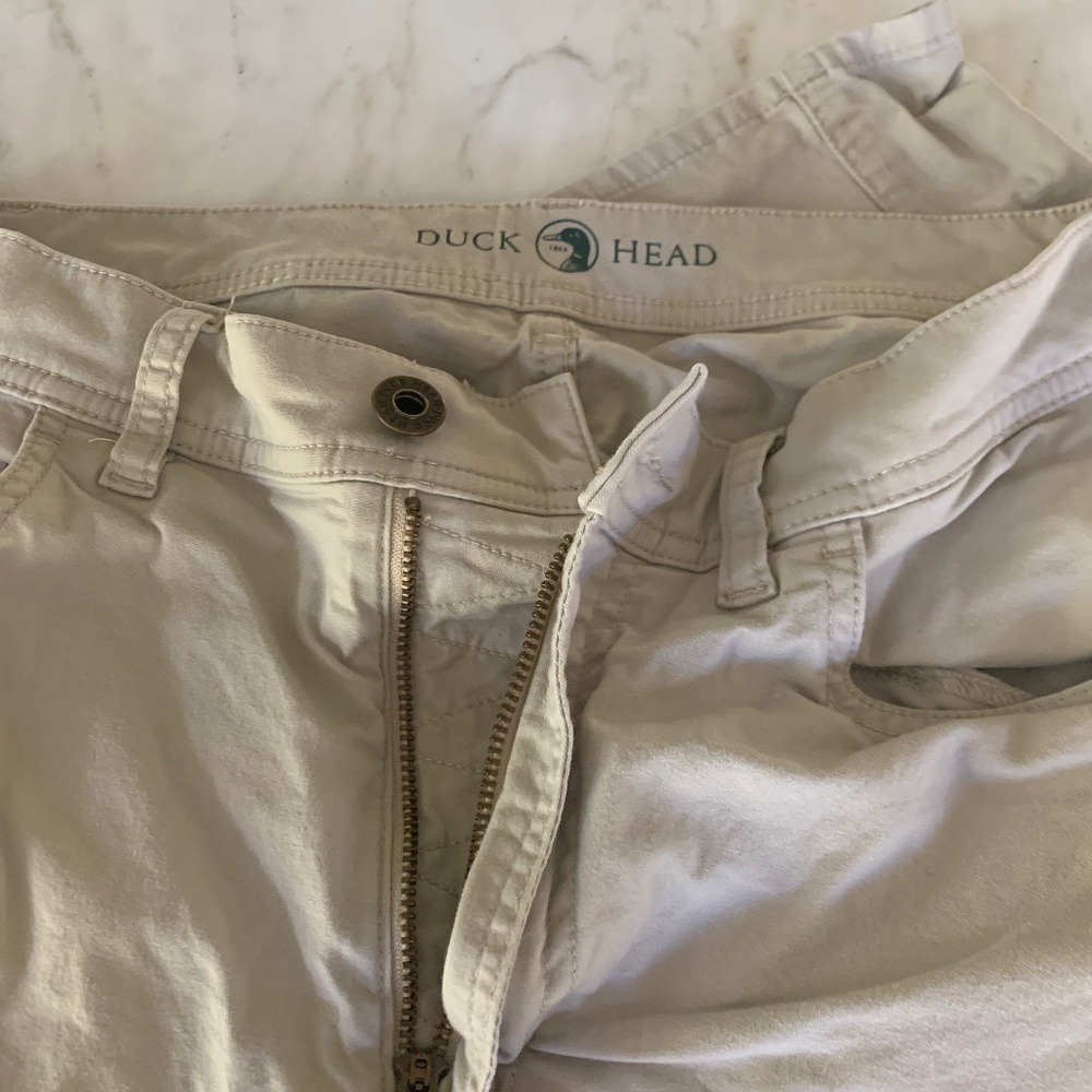 Mens Duck Head 5 pocket khaki pants 30x30 EC